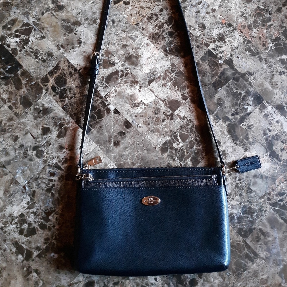 Black Coach crossbody